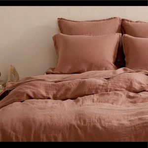 Duvet mauve/nude/rust modern